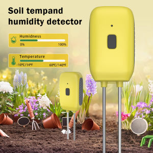 เครื่องทดสอบดิน SGS08ความชื้นในกระถางพืชเครื่องทดสอบมิเตอร์เครื่องวัดค่าความชื้นควบคุมด้วยแอปโทรศัพท์มือถือ