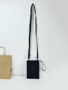 Japanese Style Unbranded Canvas Crossbody Bag Small Shoulder Bag for Women Mobile Phone Bag New Fashion Couple Bags