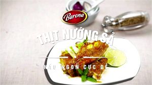 Combo 20 gói Gia Vị Thịt Nướng Sả Barona 80g ướp ngon chuẩn vị không cần nêm nếm