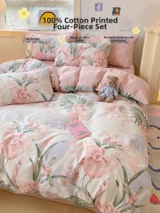 Cotton Bedding Set 4-Piece