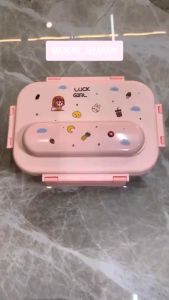 Lunch Box Kids Stainless Steel 316 Kotak Makan Anak Karakter Lucu