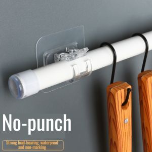 Sticky hook adhesive bracket door curtain bracket