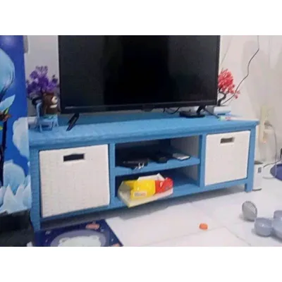 Meja Tv DVD Rotan Sintetis