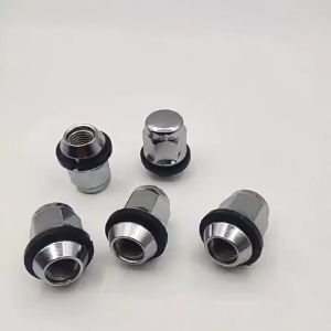 Ốc-Bulong mâm lốp xe Hyundai & Kia-M12*1.5 khẩu 21mm-Mẫu dài 35mm có roăng cao su (OEM: 52950-24100)