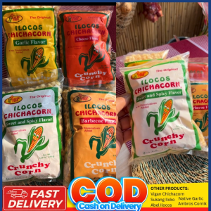 Ilocos Chichacorn 250 150 Grams Snacks Vigan Chichacorn Reseller Garlic Cheese Sweet Spicy Adobo Barbeque Chichacorn