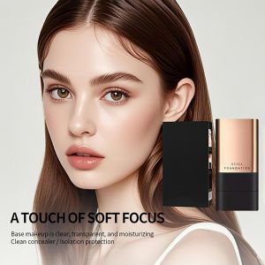 2 in 1 Beautiful skin hydrating foundation Hydrating Lightweight Brightening Skin Long-Lasting Foundation Stick