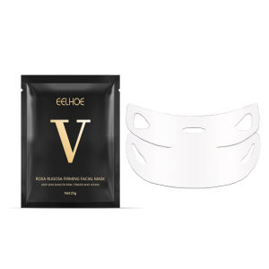Eelhoe V Shape Face Lifting Mask Slimming Mask for Double Chin Remover Slim Lift Shaper Anti Wrinkle Strap Beauty Skin Care Tool Women Facial Collagen V Line Premium Mask Ear Hook V-shaped Facial Slimming Bandage(25g)