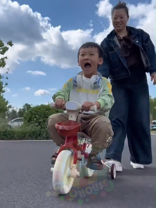 5 in 1 Baby Balance Bike Toddler Tricycle Kids Bike Push Bike for Kids Ride on Bike with Push Handle