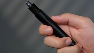 【รับประกัน 5 ปี】Panasonic 12000RPM เครื่องตัดขนจมูก เสียงเงียบ ล้างด้วยน้ำ ใบมีดหมุน 360° ใบมีด 2 ด้าน ปลอดภัย ตัดขนจมูกไฟฟ้า ที่ตัดขนจมูก ตัดขนจมูก