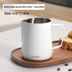 MONGDIO | Stainless Steel Latte Art Pitcher for Coffee