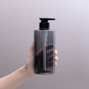 Large Capacity 300ml 500ml Plastic Press-Packaged Empty Bottle for Shower Gel Hair Wash Cosmetic Tools