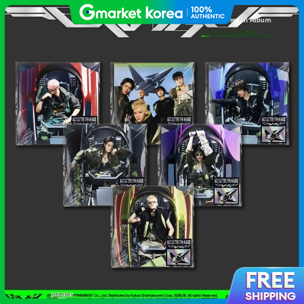 Cd) Nct 127 - 7Th Album Blingy (Jet Poster Ver.) (1 Random Item