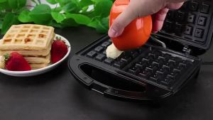 Suez 5 In 1 Waffle Maker Mini Donut Maker Electric Pancake Maker Machine Portable Non-Sticky