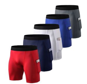 HOLA Summer Compression Short for Men Running Tights Leggings Gym Athletics Sport Short