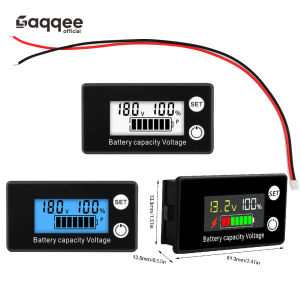 6133A DC 8V-100V Battery Capacity Indicator Lead Acid Lithium LiFePO4 Car Motorcycle Voltmeter Voltage Gauge 12V 24V 48V 72V