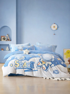 Boyang Home Textile | Winter Thickened Cartoon Boys Bed Set 4 Pieces