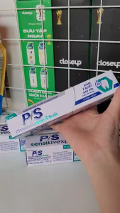 Kem đánh răng P/S Sensitive Mineral Expert cho răng nhạy cảm giúp trắng răng làm dịu cơn ê buốt 100g