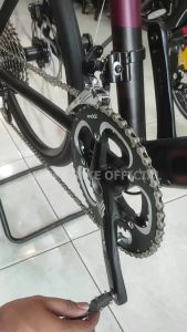 MXL Crankset MXL AZ7 - AD510 HT2 Double 39-53T dengan BB Untuk Foldingbike/Roadbike/Gravel