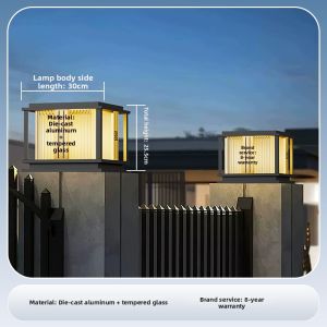 VINCAN | Wall and Pillar Solar Lights Outdoor