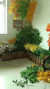 Artificial Leaves Mango Leaf Sugar Maple Bamboo Leaf Wisteria Pampas Grass For Decor