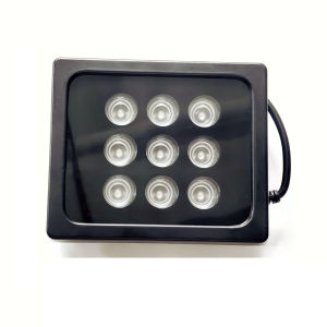 กล้องวงจรปิด LEDS 9 ชิ้นอาร์เรย์ Led dc 12 โวลต์กล้องวงจรปิดเติมแสง IR illuminator โคมไฟอินฟราเรดกลางแจ้งกันน้ํา IR Night Vision สําหรับกล้องวงจรปิดกล้อง