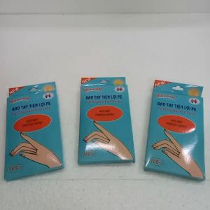 Combo 100 Bao tay găng Tay Tiện lợi Siêu day Cao Cấp không lẫn tập chất 100% Chất liệu PE - Công ty Sản xuất Minh Ngọc