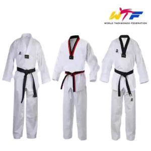 Traditional WTF Approved White Taekwondo Uniform & Martial Arts Kimono
