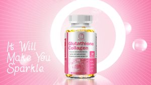 BBEEAAUU L-Glutathione Collagen Capsules WIth Vitamin C For Anti-Aging Skin Whitening Boosts Immunity Anti-wrinkle Collagen Vitamin Supplement 120pcs