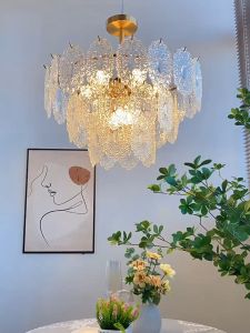 Chandelier Modern Design Luxury Pendant Crystal Chandelier For Living Room Ceiling Light For Bedroom Hanging Lights