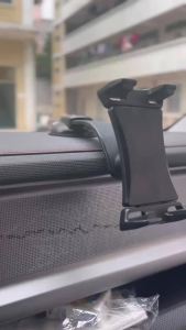 Tablet Holder for Car Dashboard Suction Cup Windshield Mount for iPad Samsung Tab Android Tablets and Smartphones Dash Stand