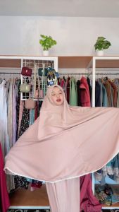 Arbifa | Mukena Safa 2 in 1 Dewasa Traveling bahan Adem Lembut wanita Terbaru 2023 Katun Import Premium Pouch