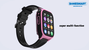 Anti Air Jam tangan anak 4G Video call  Whatsapp  wifi telepon - anak Gps Digital Smartwatch anak Waterproof  Kids Smart Watch（Whatsapp  wifi video call telepon call Gps SOS panggilan jam alarm foto kalkulator timer.....）