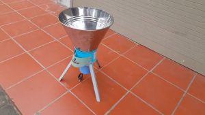 Máy xắt rau bèo máy băm rau bèo phễu