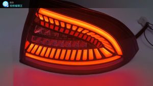 SAGA FL / FLX 2011-2016 DYNAMIC LED REAR TAIL LAMP WITH SIGNAL RUNING (RED/BLACK) 2 PCS / SET