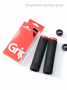 Bike Handle Grip 1Pair MTB Silicone Shock Absorbing Non-Slip Soft Cycling BMX Hand Grip Universal