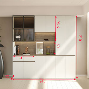 KEBIXIONG | Dining Sideboard Kitchen Cabinet