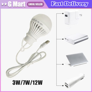 Portable Lantern Camp Lights USB Bulb 5W/7W Power Outdoor Camping Multi Tool 5V LED for Tent Camping Gear Hiking USB Lamp
