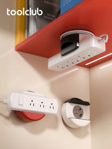 TOOLCLUB | No-Drill Adhesive Power Strip Wall Mount