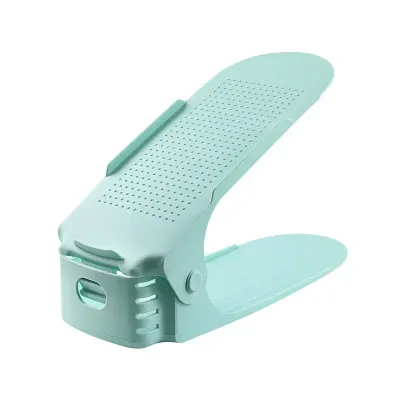 10Pcs Shoe Stacker Adjustable Shoe Slots Organizer Shoes Slots Space Saver Double Deck Rack Holder For Closet Organization LIJIA