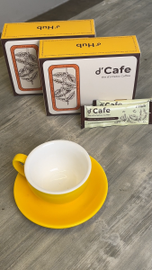 D hub D Tox D Cafe Kopi Detox Slimming Loss Weight Fat Burner Kurus Badan Cepat Ubat Kurus Detox Coffee Halal (12 sachet)