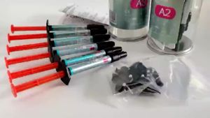 6PCS/Box Tcom Flow Composite Flowable Light Cure Composite Resin Dental Materials Filling Fluid 2g Professional A2 A3