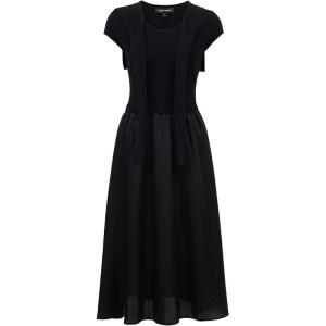 Vero Moda | Cotton Wool Removable Shawl Summer A-Line Midi Dress