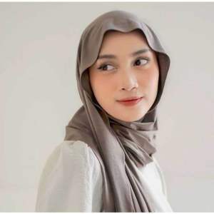 Pashmina Kaos Jersey Premium Pashmina Viral Jersey Flowy Hijab Pasmina Kaos Premium