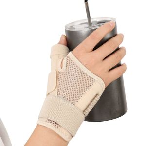New upgrade Flexible Splint Wrist Thumb Support Brace For Tendonitis Arthritis Breathable Protector Guard Fits Wrist thumb protection basketball sports protection
