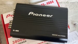 Pioneer 4 Channel Bridgeable Power Car Audio Amplifier – 3800W Max Power by classic audio (original)