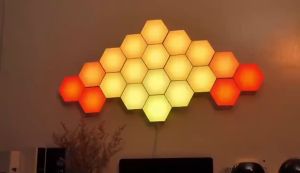 Outsmart Smart RGBIC Wall Light Panels – WiFi Lights LED Hexagon Set