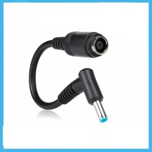 New DC Power Adapter Converter 7.4x5.0mm to 4.5x3.0mm Blue Tip with Center Pin Laptop Charger Jack for HP Dell Ultrabook Laptops