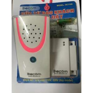 Chuông Cửa Từ Báo Khách Không Dây DC-1109
