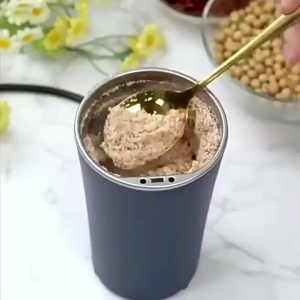 SG-Stock Portable Grinder Electric Kitchen Coffee Bean Spice Grinder Stainless Steel Grain Crushing Mill Fast Grinding
