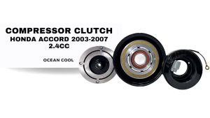 คลัชคอมแอร์ ฮอนด้า แอคคอร์ด 2003 - 2007 เครื่อง 2.4 10S17C ลูกปืนNSK MGC0036 Magnetic Clutch Honda Accord 03-07 2.4cc ชุดหน้าคลัชคอมแอร์ ชุดคลัช